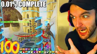 THE HARDEST PARKOUR CHALLENGE IN ZOMBIES HISTORY!