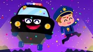 Police & Police Car SPECIAL | 40 Minutes Compilation | Car Song | Vehicle Songs ★ TidiKids