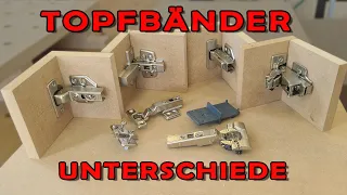 TOPFSCHARNIERE im Überblick | Das SOLLTE man Wissen!