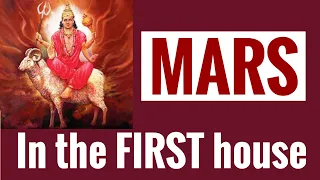 Mars in First House (Mars 1st house) with all aspects (Vedic Astrology)