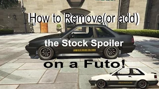 GTA V Online - How to Remove (OR Add) the Stock Spoiler on a Futo! *ALL 5 Systems*