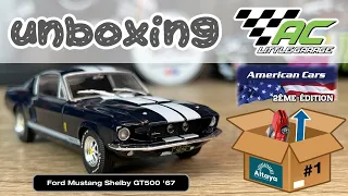 Unboxing Ford Mustang Shelby GT500 1967 Altaya 1/43ème Collection « American Cars » 2023 Nº 1