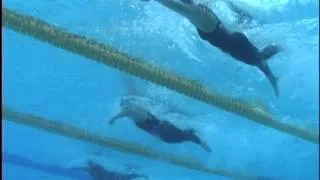 2009 WORLDS NBC W 4x200 FR F (Vollmer, swimming under)