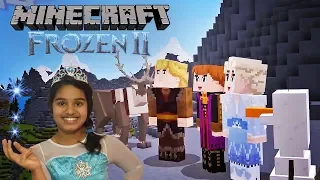 Elsa Plays Minecraft Frozen 2 Mashup Map