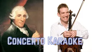 CONCERTO KARAOKE w. JOHANNES MOSER (Haydn: Cello Concerto #2)