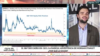 El S&P 500 caerá un 26%: la radical advertencia de Morgan Stanley ¿Por qué lo dicen?