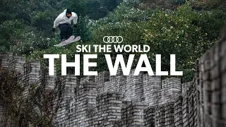 Candide Thovex skiing The Great Wall of China