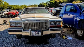 1989 Cadillac Brougham d'Elegance Junkyard Find