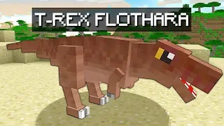 WYKLUWAM NOWEGO DINOZAURA "T-REXA" - Minecraft: Przygody z Flotharem #23