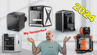 What are my best 3D printers now in 2024?
