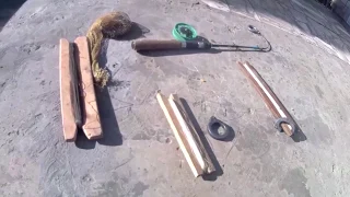 46 Рыболовная снасть  "кольцо"  Устройство, принцип работы, длина поводка//Russia Volga fishing