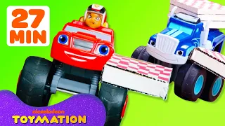 BEST Rescues and Races with Blaze and the Monster Machines Toys! 🚗 | Toymation