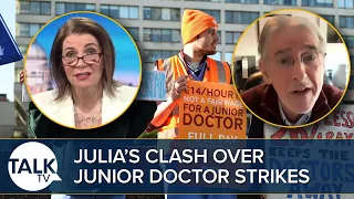 “Abject FAILURE In Management” Julia Hartley-Brewer’s Clash Over Junior Doctor Strikes