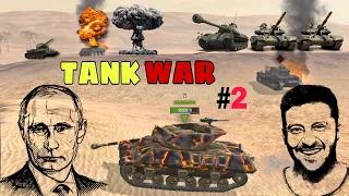 Russia Vs Ukraine Ultimate Tanks War / World Of Tanks blitz Mobile Gameplay