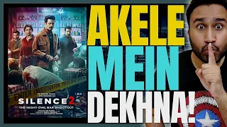 Silence 2 Review || Silence 2 (2024) Movie Review || Zee5 || Silence 2 Zee5 Review || Faheem Taj