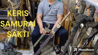 KERIS❗️SAMURAI  ASLI❗️KUNO  BANYAK DICARI ORANG BERKAROMAH 081283 298662