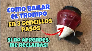 Como bailar el trompo fácilmente / como se baila el trompo / trompo / trucos del trompo /juegos