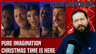 Advent Reaction Day 1 - Pure Imagination / Christmas Time Is Here - Pentatonix