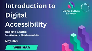 Introduction to digital accessibility | Digital Culture Network