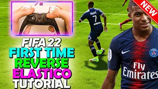 The BEST FIRST TIME SKILL MOVE in FIFA 22 | FIRST TIME REVERSE ELASTICO TUTORIAL | FIFA 22 TUTORIAL