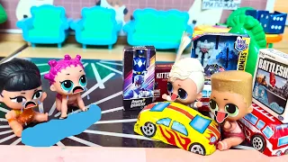 ALL TOYS FOR BOYS😲 GIRLS CRY😭 dolls LOL SURPRISE in kindergarten Funny cartoons Darinelka