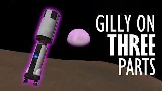 To Gilly And Back Using Just 3 Parts! - KSP