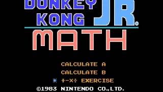 NES Longplay [712] Donkey Kong Jr. Math