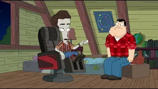 American Dad - Roger 'Helps' Stan Become a Lumberjack