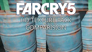 Far Cry 5 HD Texture Pack Graphics Comparison 1440p