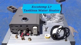 Eccotemp L7 Tankless Water Heater - Ideal hot shower for any where..