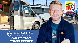 Leisure Travel Vans at the Tampa RV show 2023