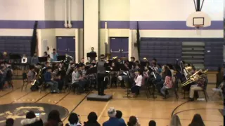 Cowboy Rhapsody   Boulan Park Middle School Cadet Band, Feb 26 2015