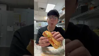 Trying Subway’s Old Sandwich (V-Cut)