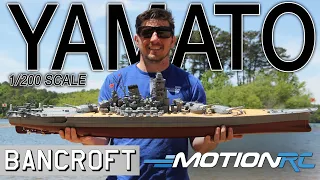 Bancroft Yamato 1/200 Scale (52") RC Battleship Overview | Motion RC