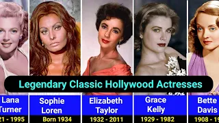 Legendary Old Hollywood Actresses