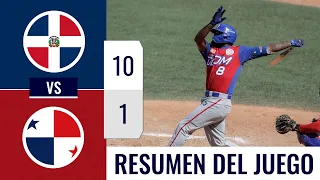 Resumen República Dominicana vs Panamá | Serie del Caribe 2023 6-feb