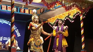 Yakshagana ಲೀಲಾಮಾನುಷ ವಿಗ್ರಹ - ಹಾಸ್ಯ - ಸಂದೇಶ್ ಮಂದಾರ / #mandara × #nitte / ಮೃತ್ಯು ಮಾಲಿನಿ ರಾಜೇಶ್ ನಿಟ್ಟೆ