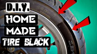 DIY TIRE BLACK HOME MADE (MUST WATCH) TIRE BLACK IS SO EXPENSIVE