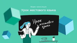 Урок жестового языка