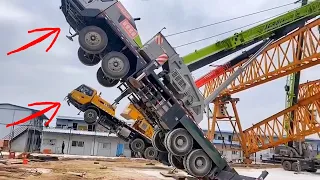 Heavy machinery fail compilation!【E2】 ---Crane fail, excavator accident, car accident