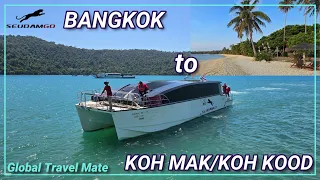 Bangkok to Koh Mak - Koh Kood Travel Bus and Ferry Seudamgo 🇹🇭 Thailand #thailandtravel