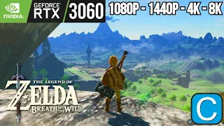 The Legend of Zelda: Breath of the Wild CEMU | RTX 3060 | 1080p, 1440p, 4K, 8K | i3-12100F