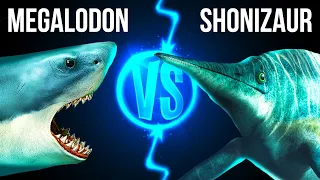 If Megalodon and Biggest Sea Dinosaur Met, Who'd Be #1?