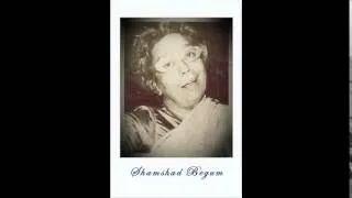 Shamshad Begum – Kaani Aankhon Ki Izzat Hai – Khushboo (1954)