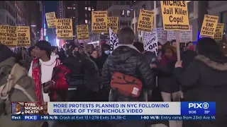 Protests kick off in wake of Tyre Nichols' beating death video release