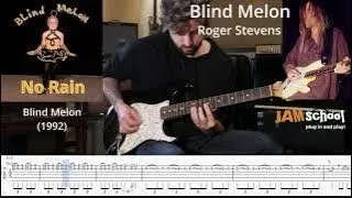 Blind Melon No Rain Guitar Solo With TAB