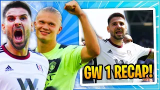 Mitrovic STUNS Liverpool & Haaland Scores BRACE On Debut! | Premier League 22/23 Gameweek 1 RECAP