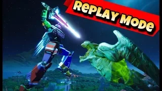 Fortnite Monster VS Robot Battle Live Event In Replay Mode! | Fortnite Live Event!