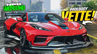 Need for Speed Unbound - Widest Widebody Corvette C8!