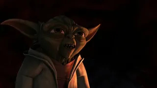Star Wars the Clone Wars - Yoda Talks to Clones